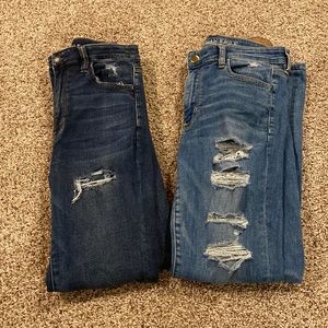 American Eagle high rise jeggings